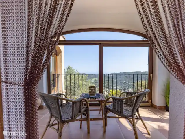 villa sant jordi en España, Costa Brava, Calonge - villa balcón del dormitorio