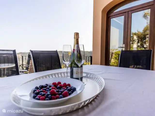 villa sant jordi en España, Costa Brava, Calonge - villa bonita terraza para un delicioso vino