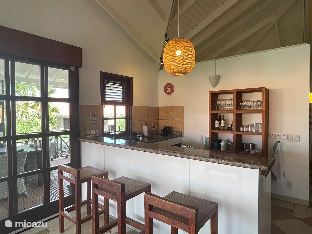 The Blue Bay Beachvilla - Keuken