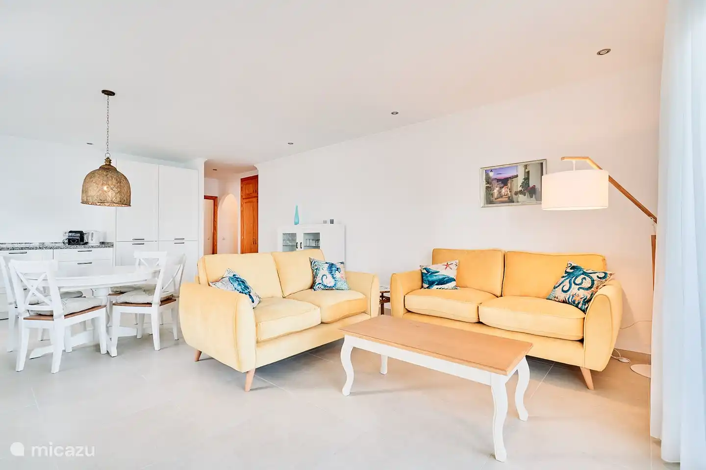 comfortable sitting area