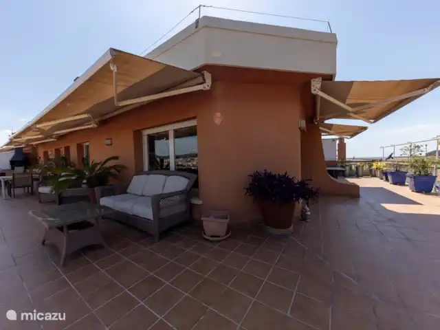 Beach Penthouse St. Feliu de Guixols | Espagne, Costa Brava, Sant Feliu de Guíxols - penthouse terrasse sur le toit