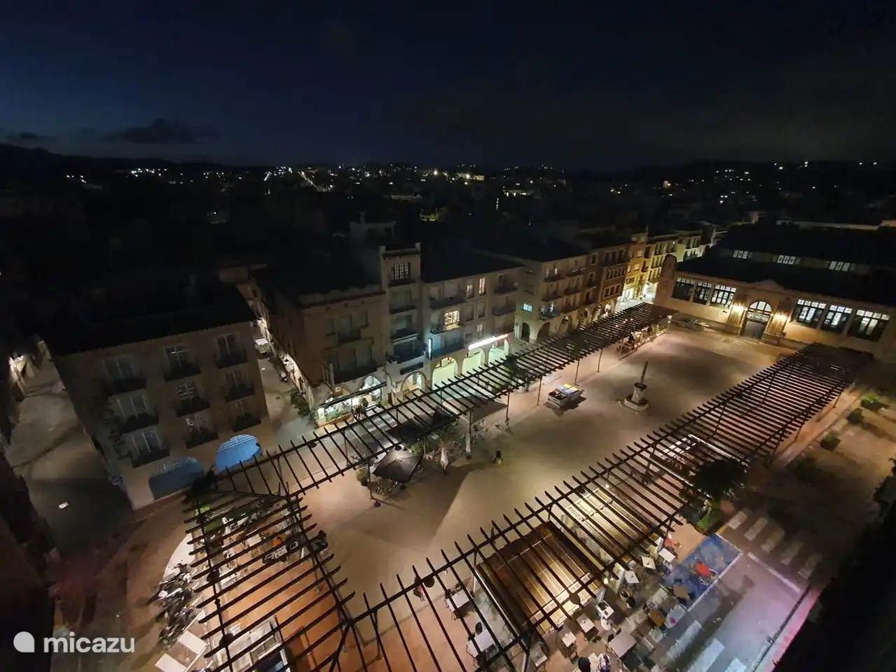 Blick über den gemütlichen Marktplatz
