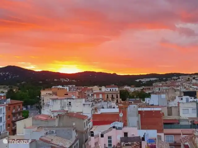 Beach Penthouse St. Feliu de Guixols | Espagne, Costa Brava, Sant Feliu de Guíxols - penthouse Coucher de soleil