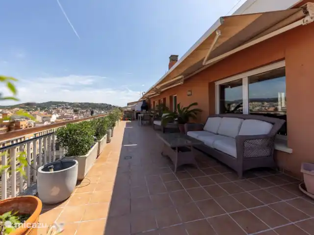 Beach Penthouse St. Feliu de Guixols | Espagne, Costa Brava, Sant Feliu de Guíxols - penthouse terrasse sur le toit