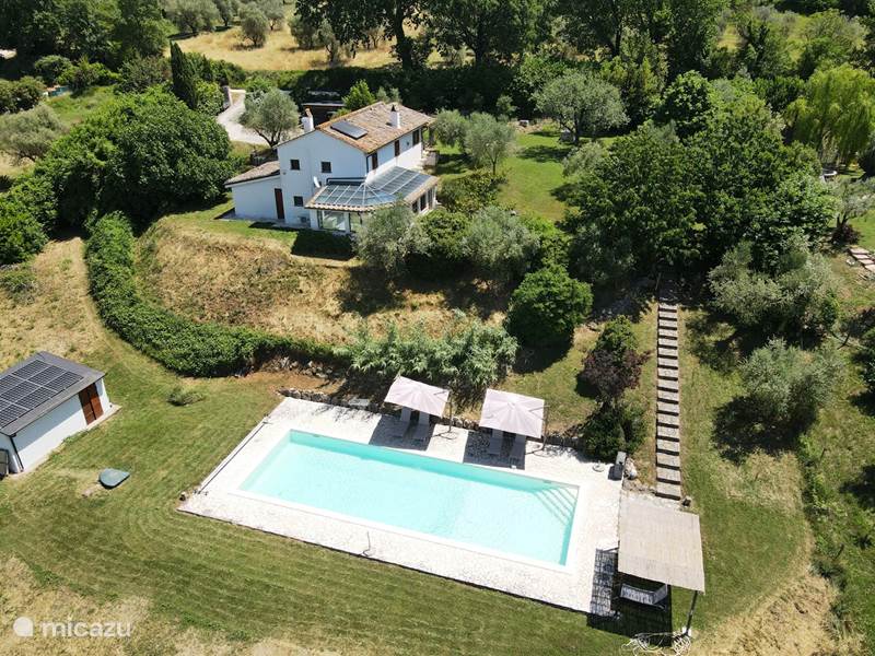 Vakantiehuis Italië, Umbrië, Amelia Vakantiehuis Umbrie, villa met privé zwembad