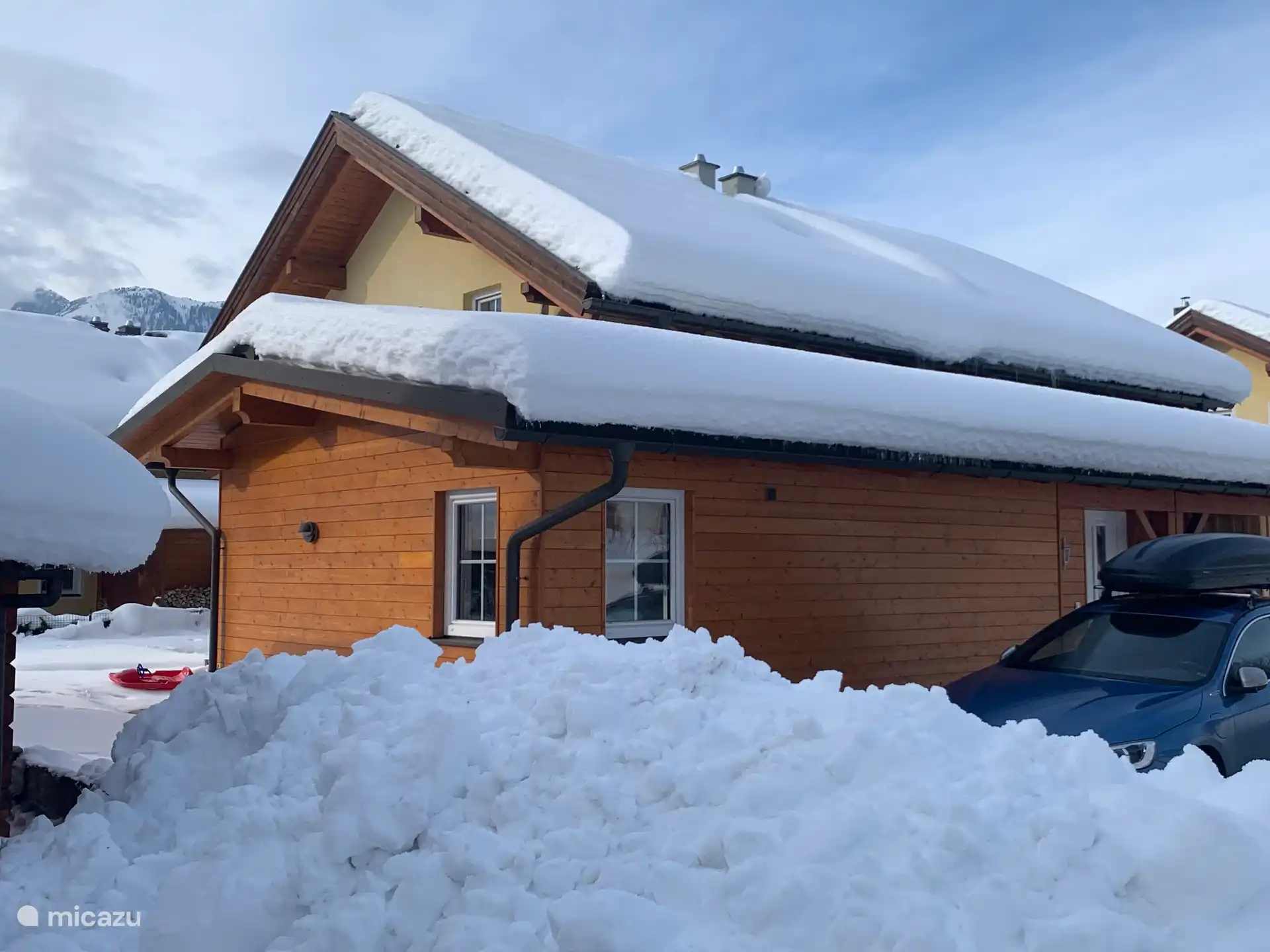 Im Winter kann es stark schneien