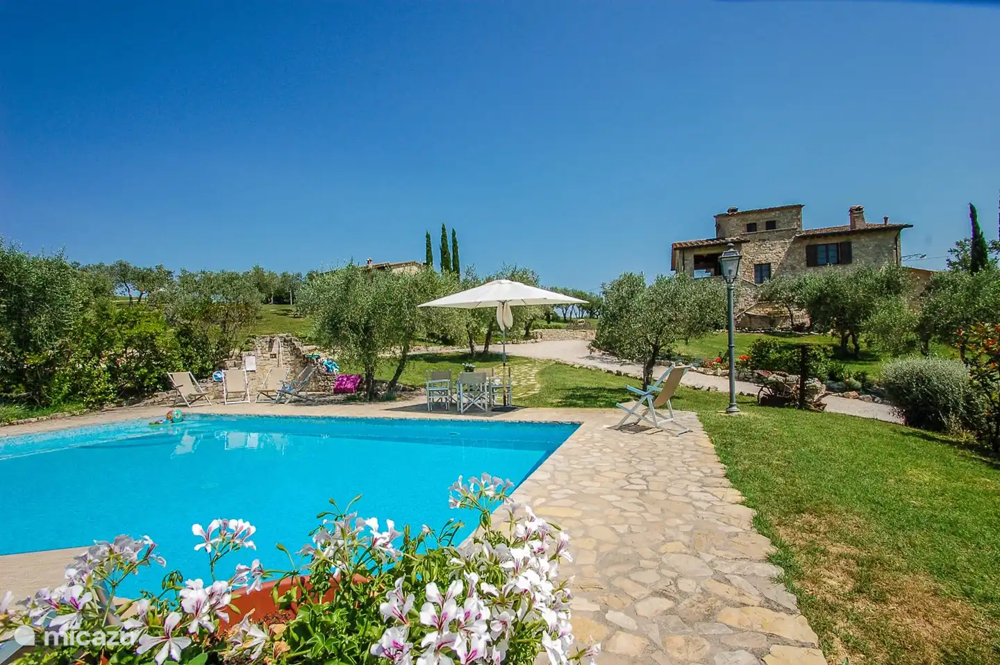 Villa mit privat, Klimaanlage, privatem Pool in Italien, Umbrien, Todi - villa
