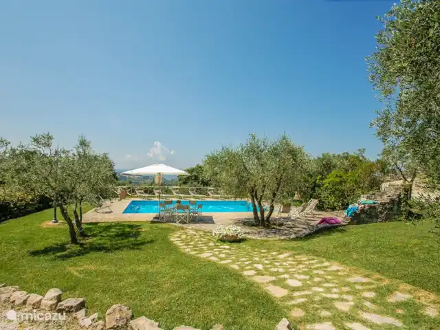 Villa con baño privado, aire acondicionado, piscina privada en Italia, Umbría, Todi - villa
