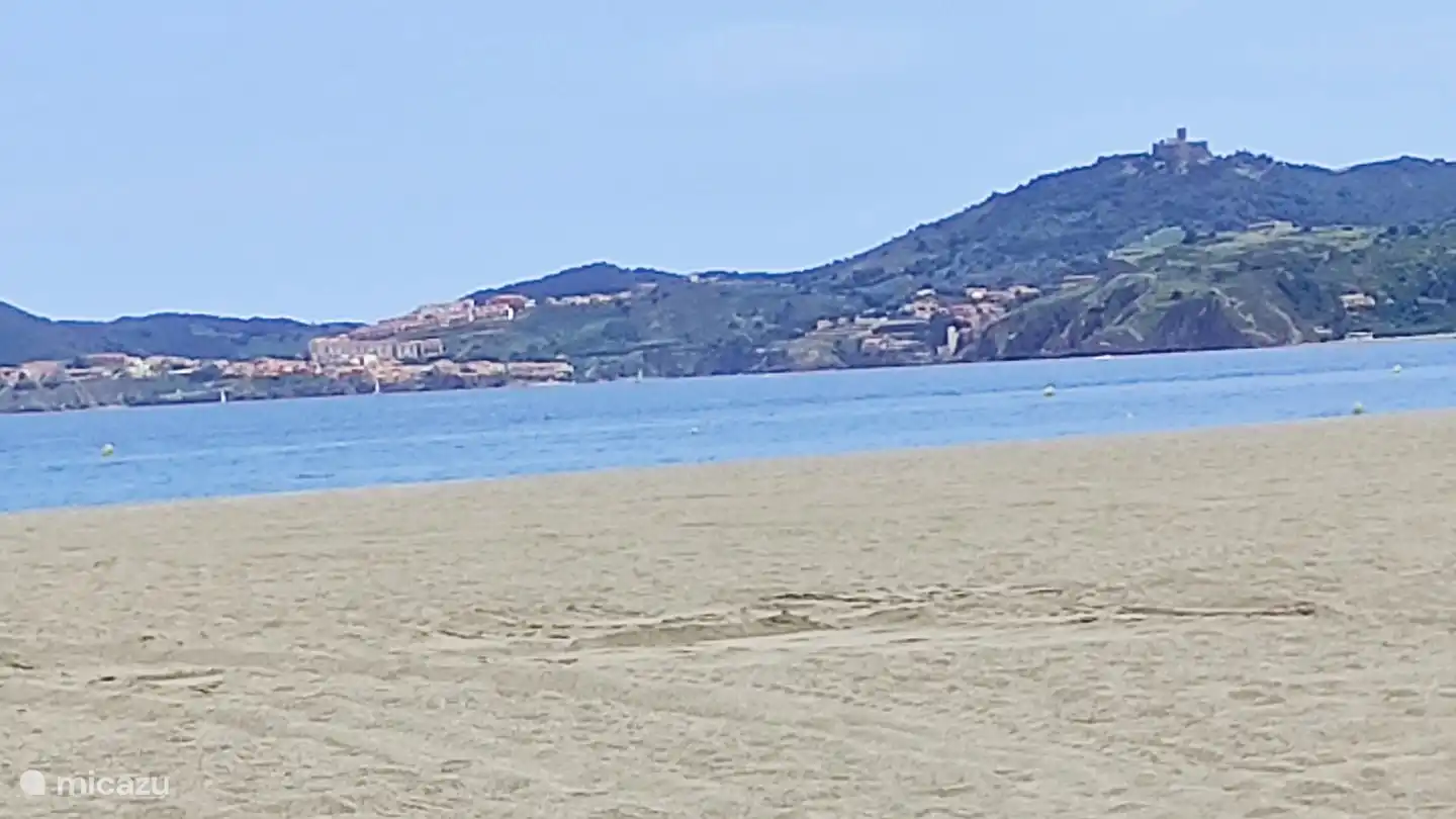 la plage d'Argeles-sur-mer