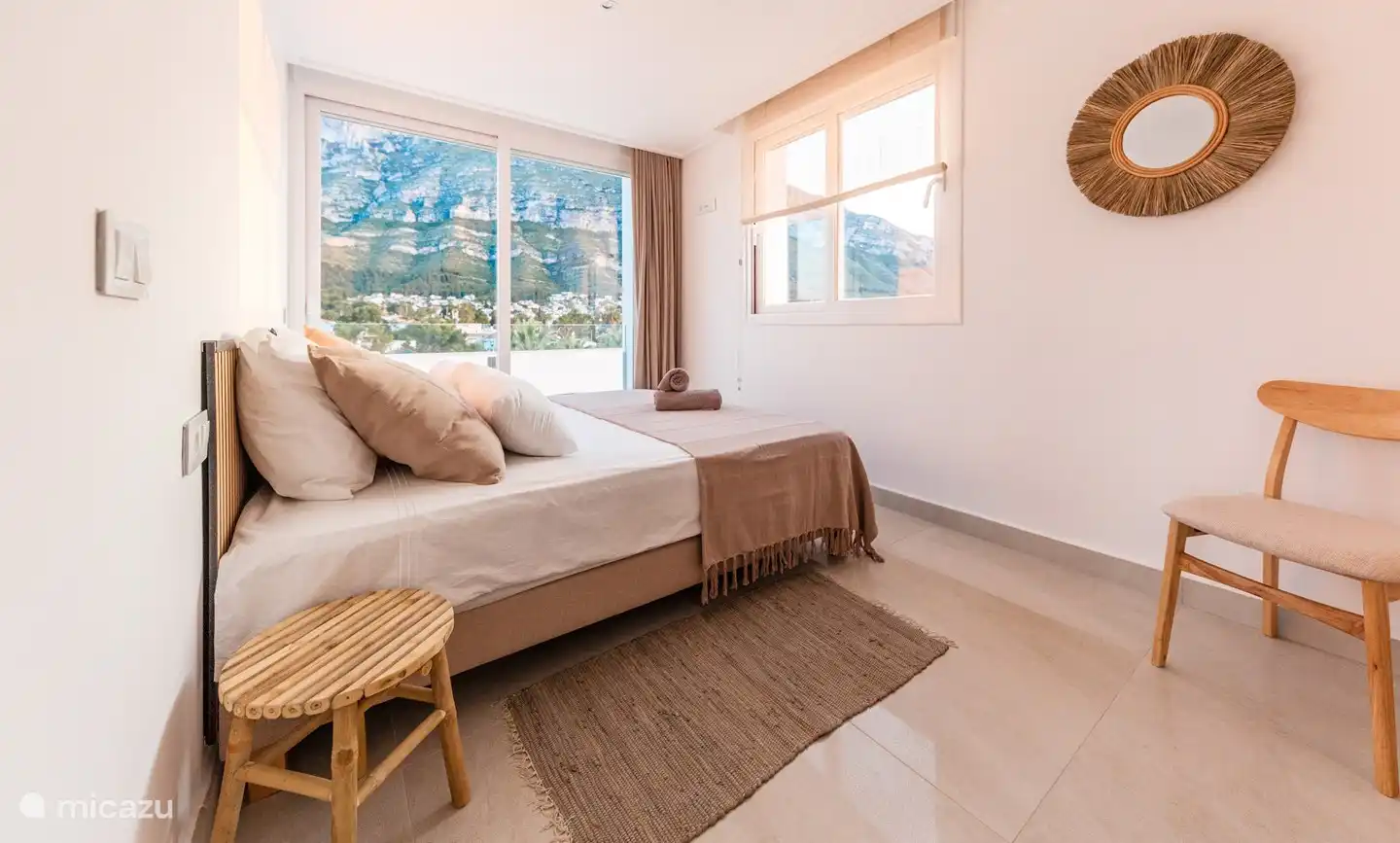 chambre 3, avec dressing, salle de bain en suite et lit king-size (180x200)