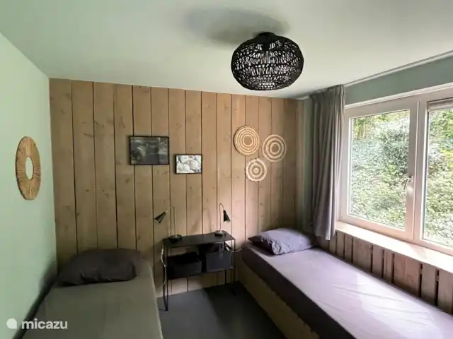 Casa de vacaciones Vlinder con estación de carga en Países Bajos, Güeldres, Lochem - casa vacacional Dormitorio 2 con baño