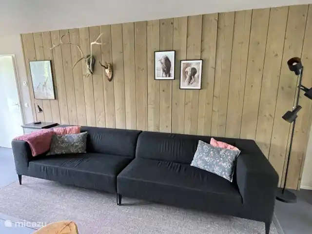Casa de vacaciones Vlinder con estación de carga en Países Bajos, Güeldres, Lochem - casa vacacional Precioso sofá grande