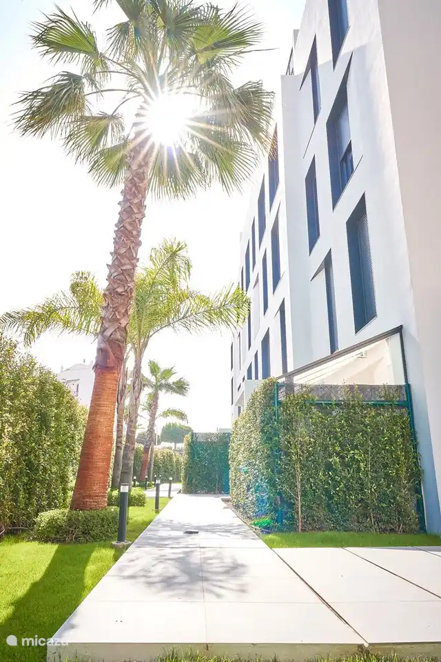 Rückseite des Gebäudes