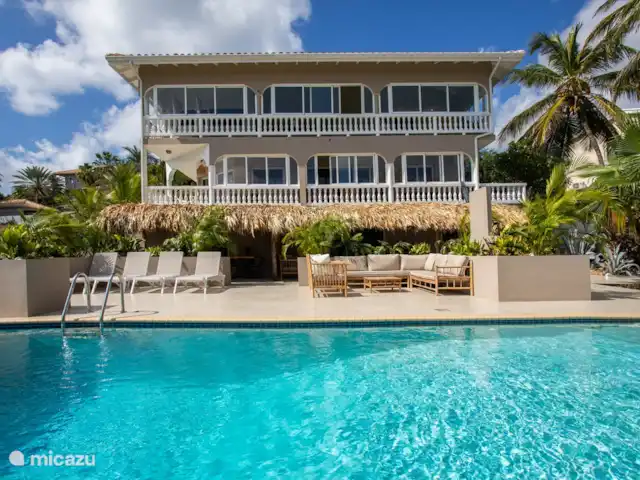Location de Vacances Curaçao, Banda Ariba (est), Jan Thiel, appartement - Appartement quadruple avec balcon jardin