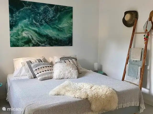 Villa Violeta : famille, plaisir et soleil | Espagne, Costa Blanca, Jávea - maison de vacances Chambre 1 à Casa Montgo. Lit (180x200) ou 2 lits simples.