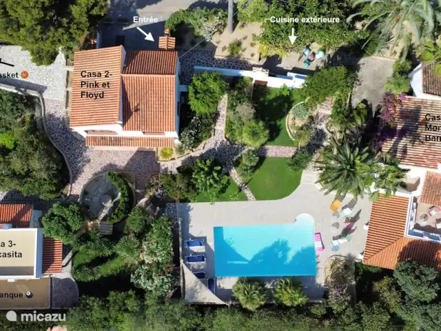 Villa Violeta : famille, plaisir et soleil | Espagne, Costa Blanca, Jávea - maison de vacances Vue aérienne.