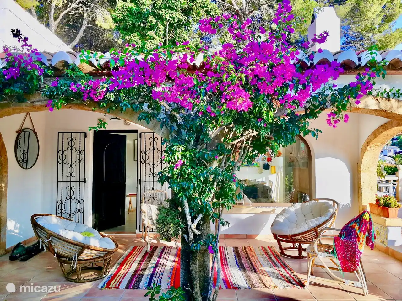 Die Naia, die überdachte Terrasse