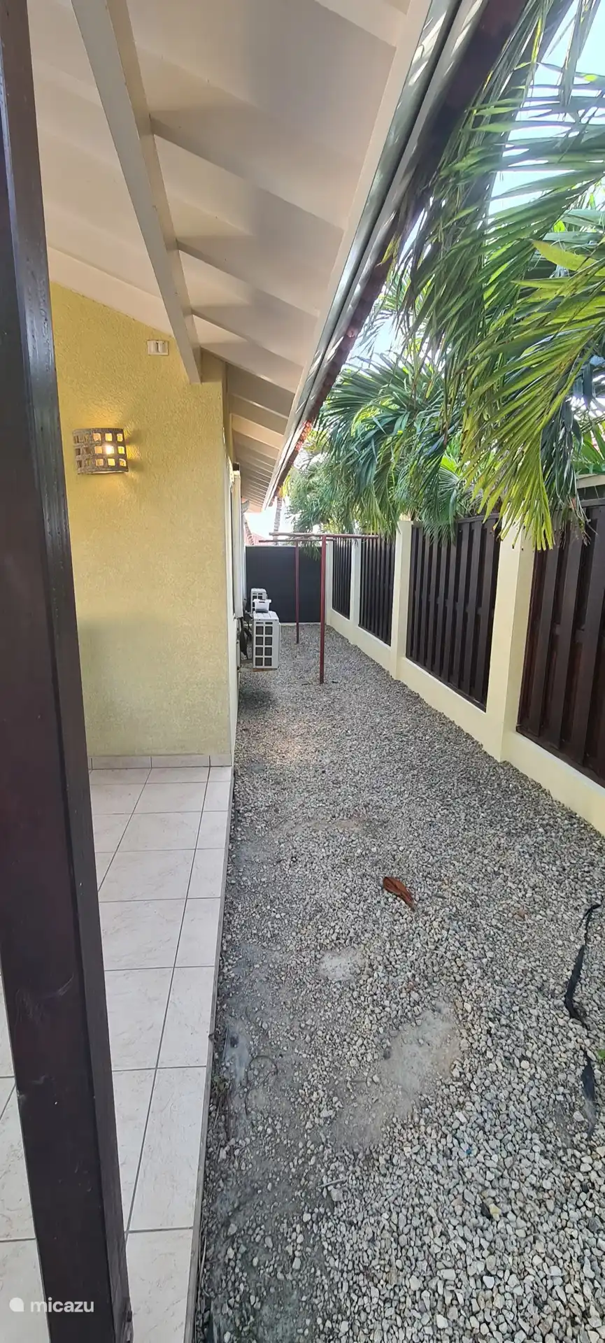 side house with clothesline