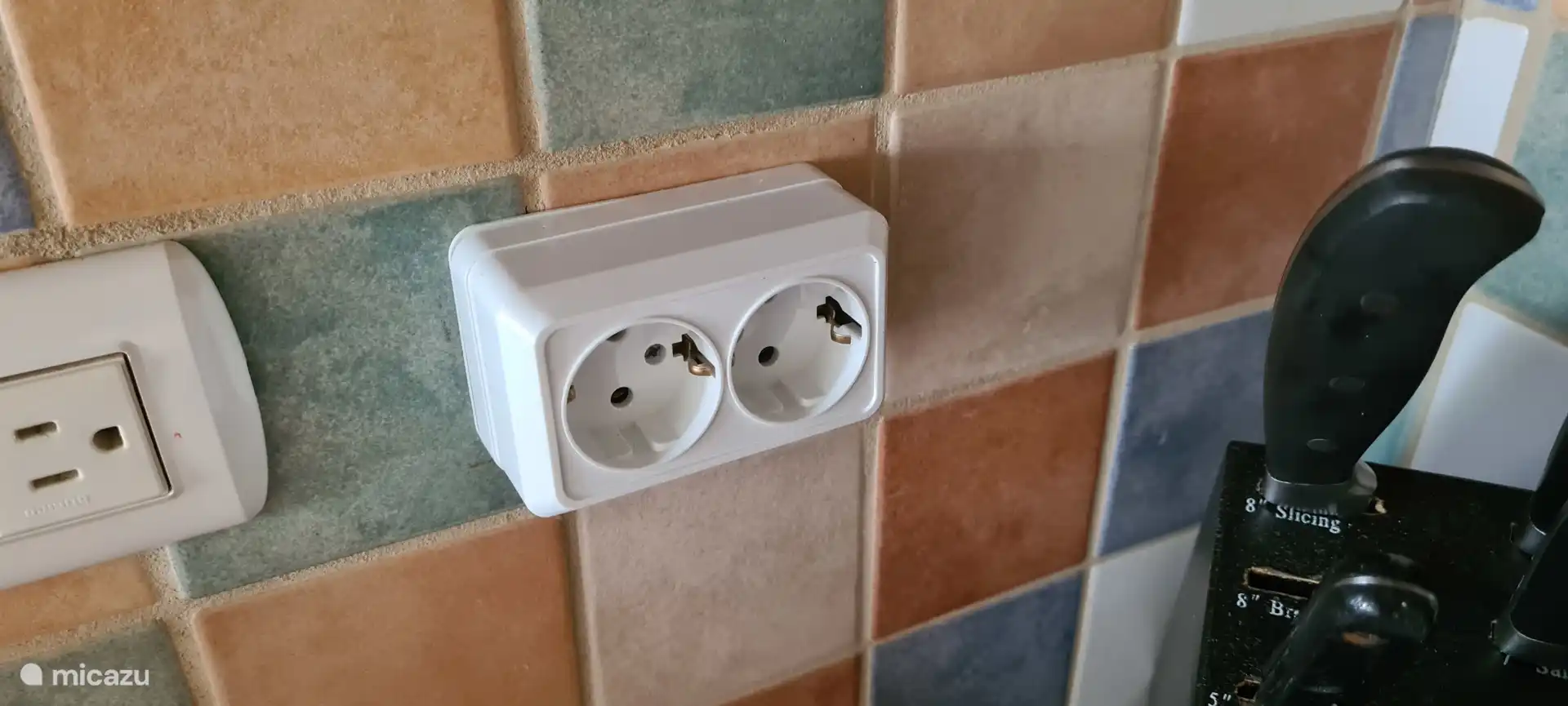 220volt at countertop for charging and other devices