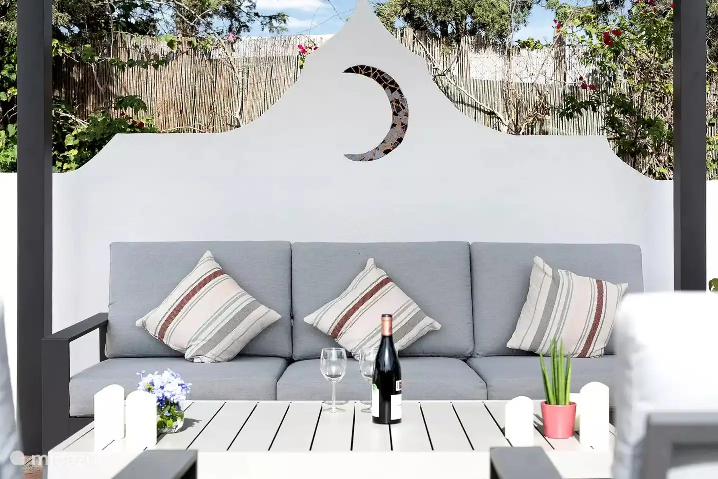 lounge area gemeenschappelijke tuin