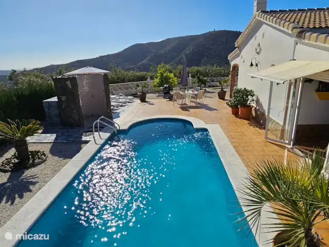 Casa del Sueño en España, Andalucía, Viñuela - villa área de piscina
