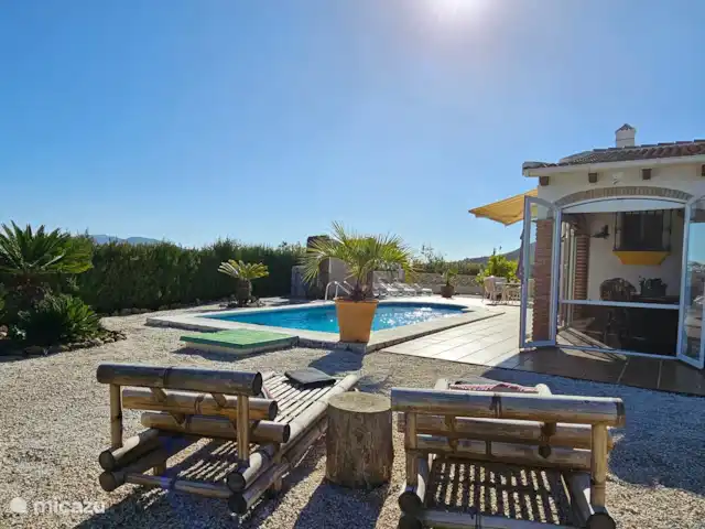 Casa del Sueño en España, Andalucía, Viñuela - villa Zona de relax