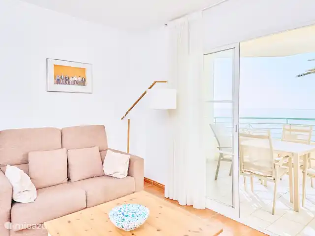 Holiday Andaluz TD04 Club El Oasis huren in Spanje, Costa del Sol, Torrox - appartement salon met aansluitend terras en zeezicht