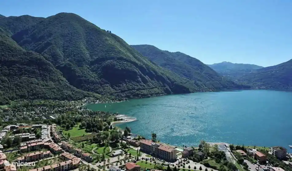 Die Vogelperspektive auf Residence Porto Letizia.
