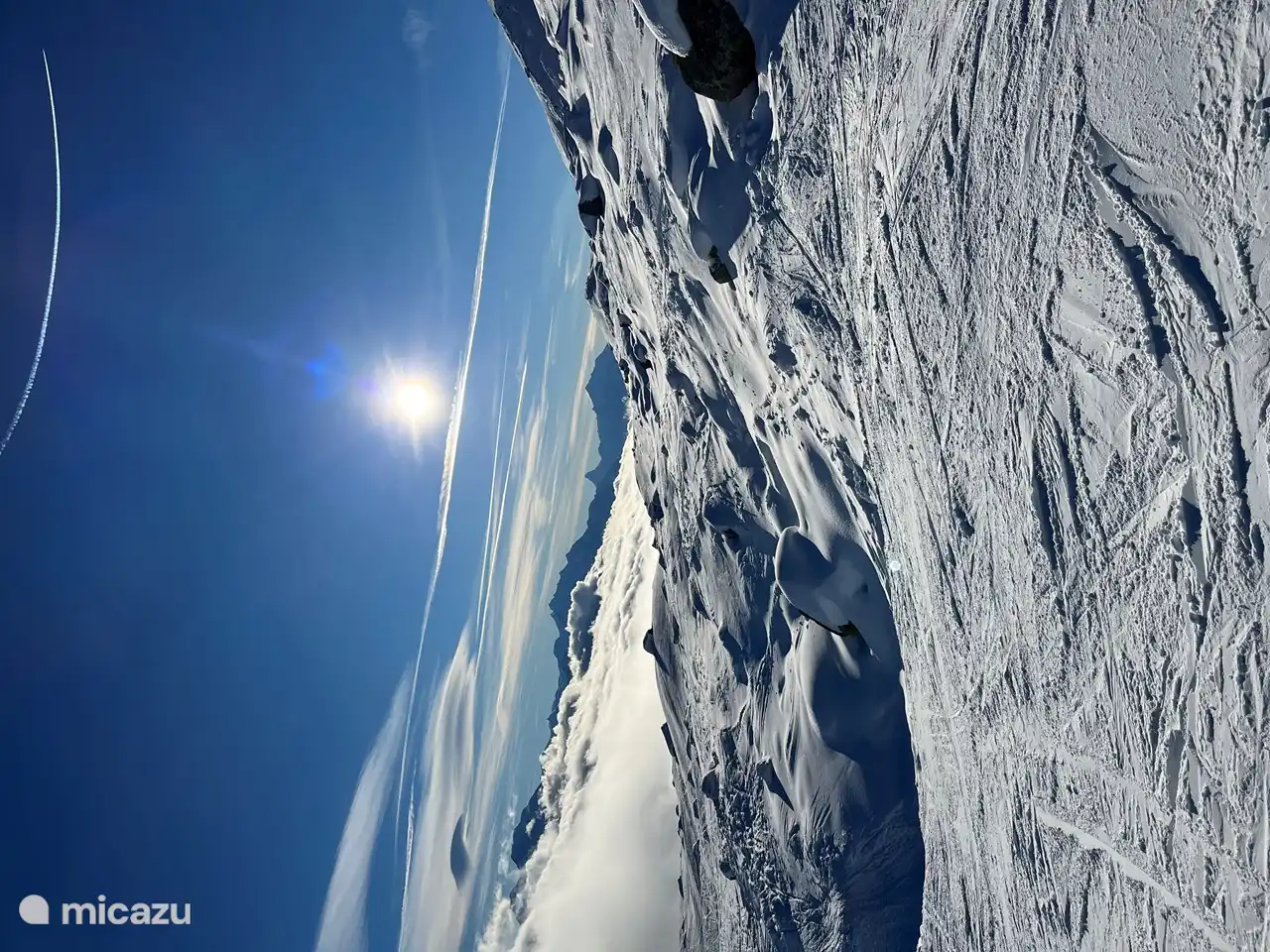 Natürlich gibt es gleich hinter der Grenze in der Schweiz viele Möglichkeiten zum Skifahren.