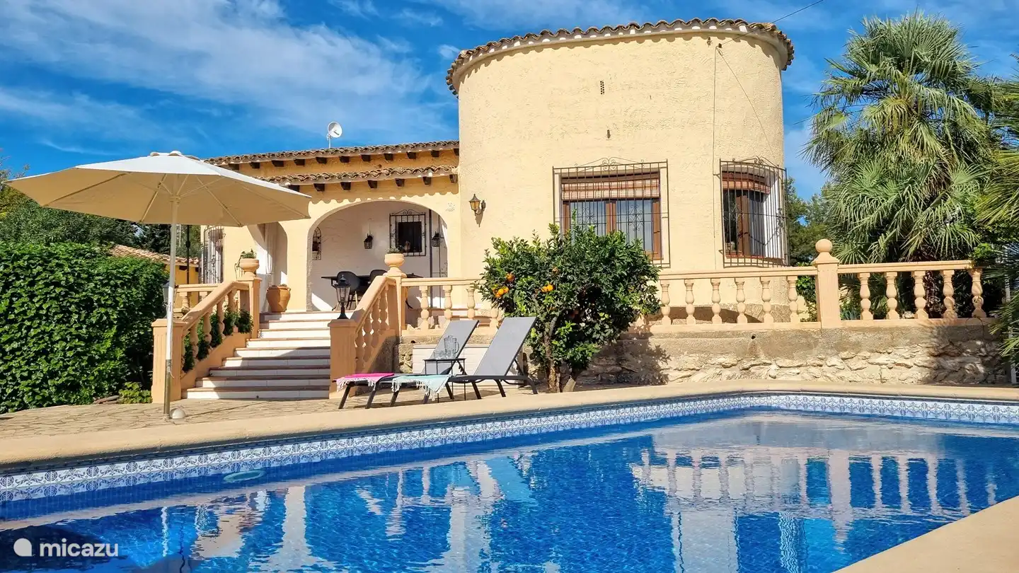 Vue depuis la piscine