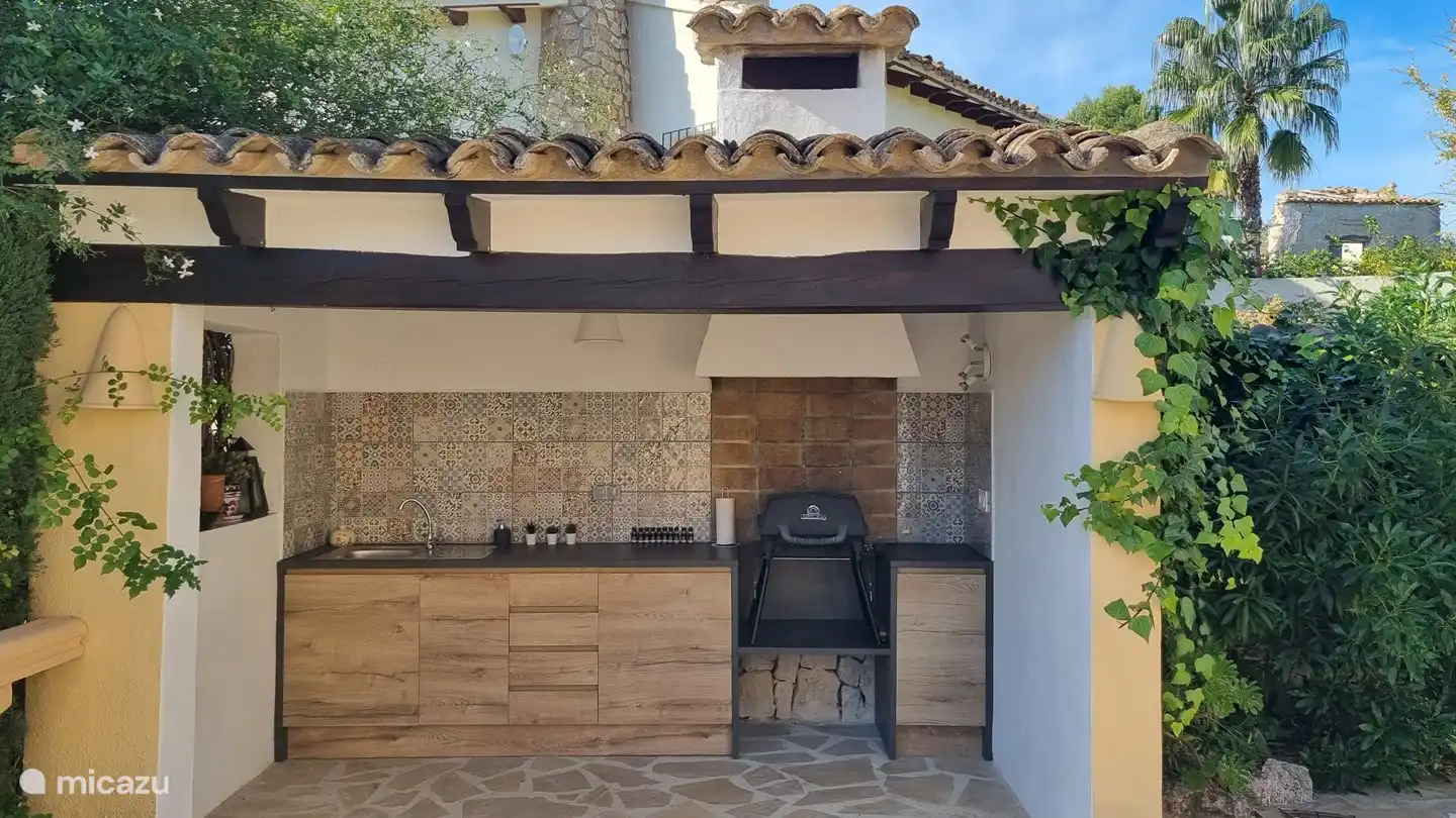 Cuisine extérieure de luxe