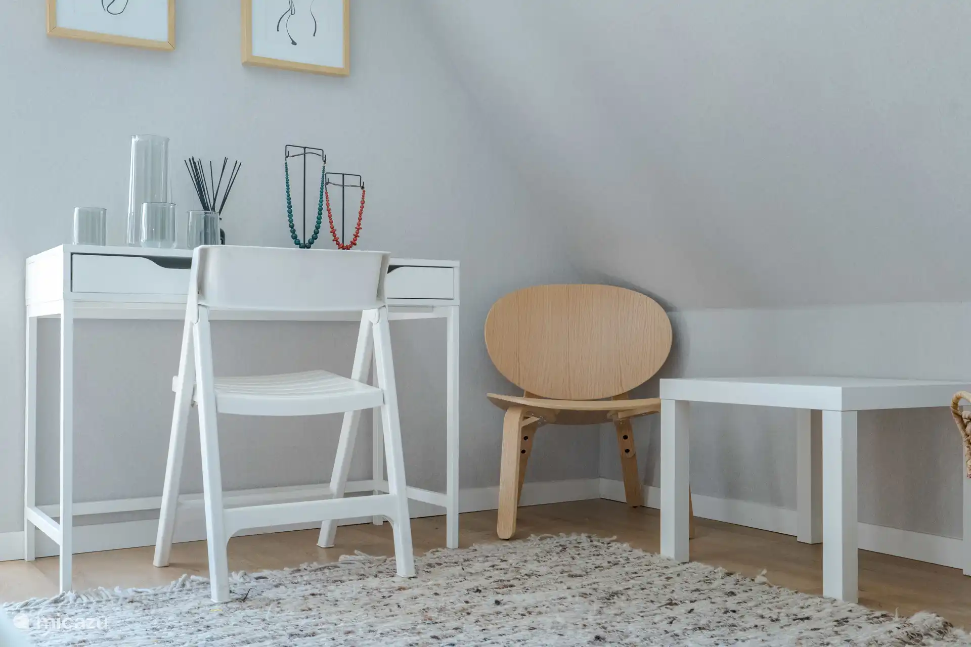 Seat in the bedroom