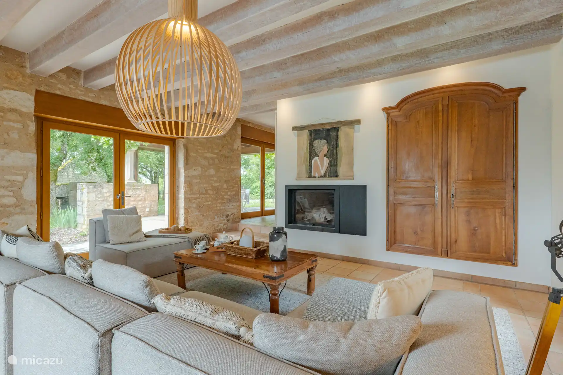 The living room