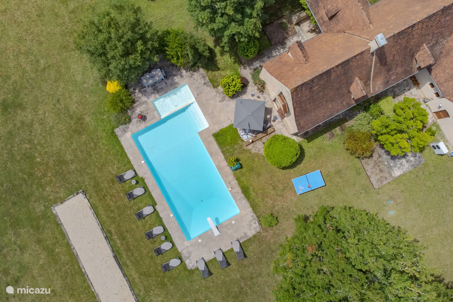 Seen from above