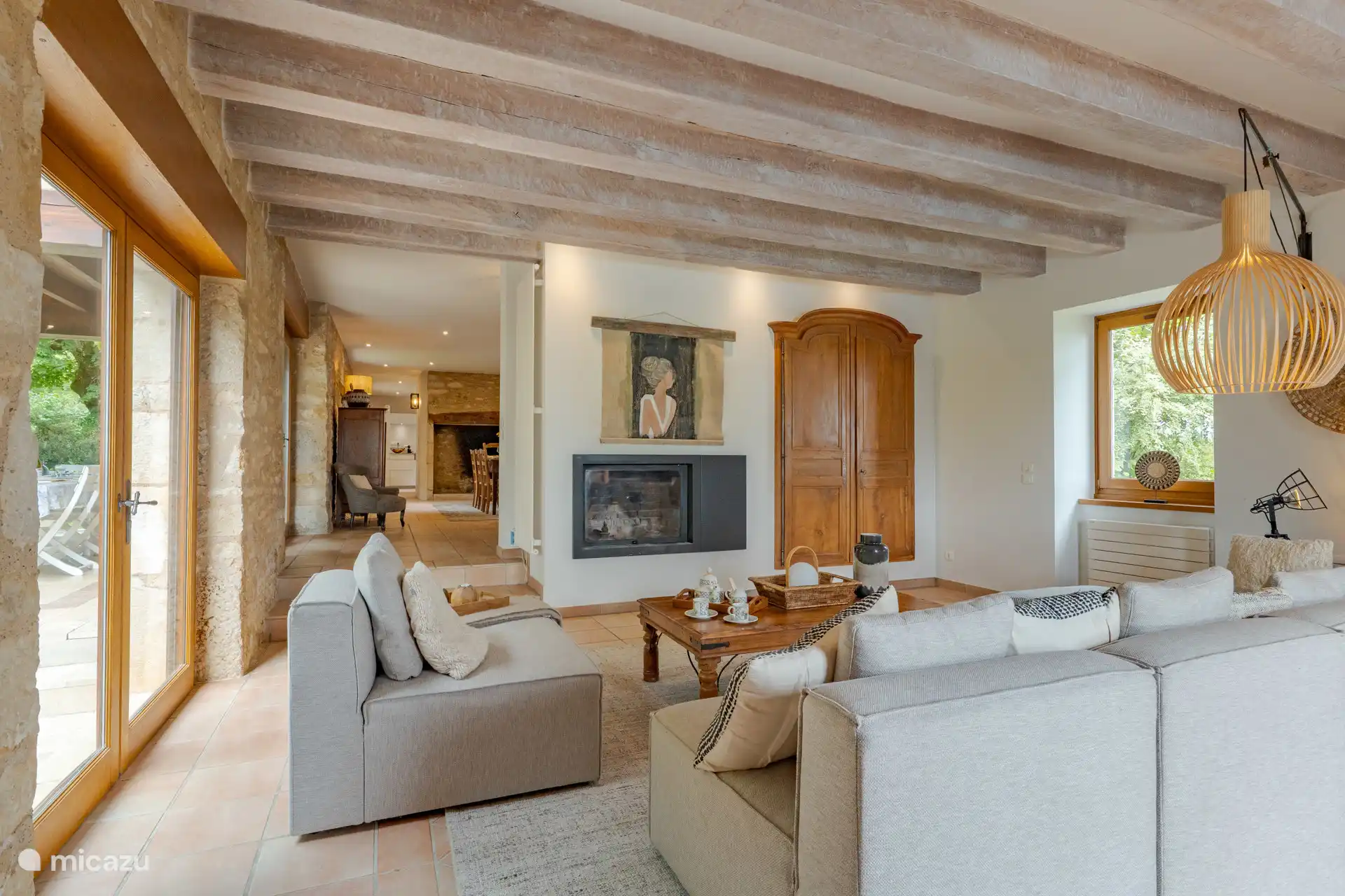 The living room
