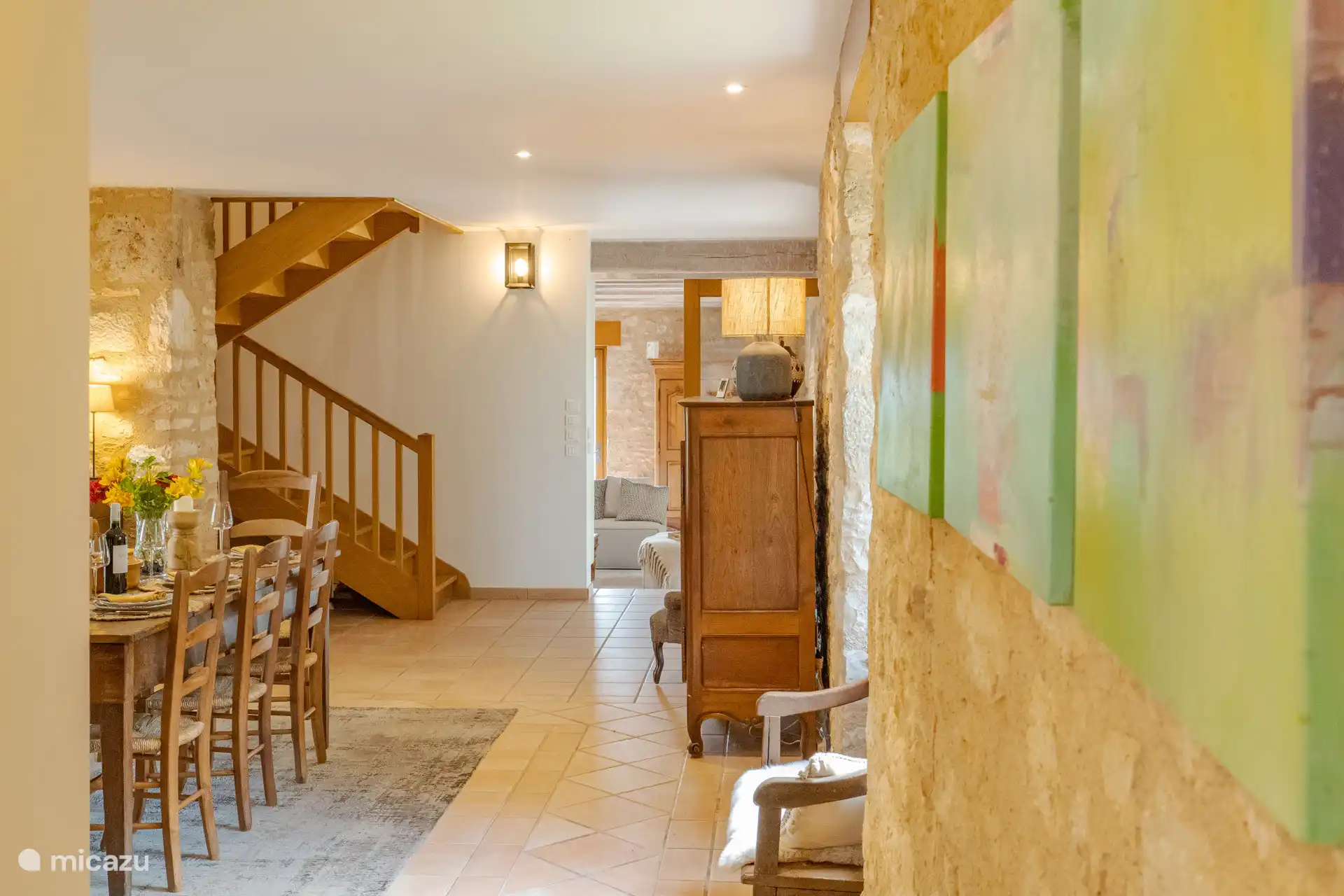 The hall