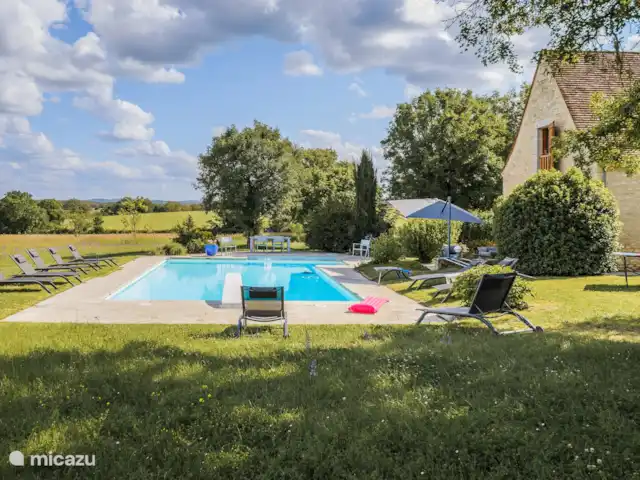 Cavalaubre | France, Lot, Calès (Lot) - maison de vacances La piscine