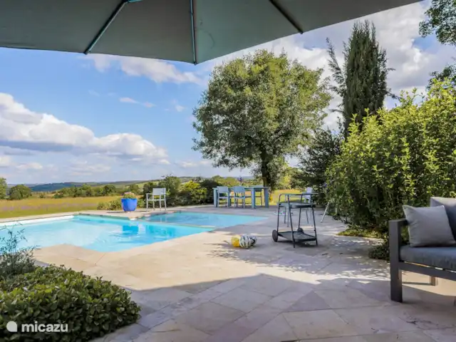 Cavalaubre | France, Lot, Calès (Lot) - maison de vacances La piscine