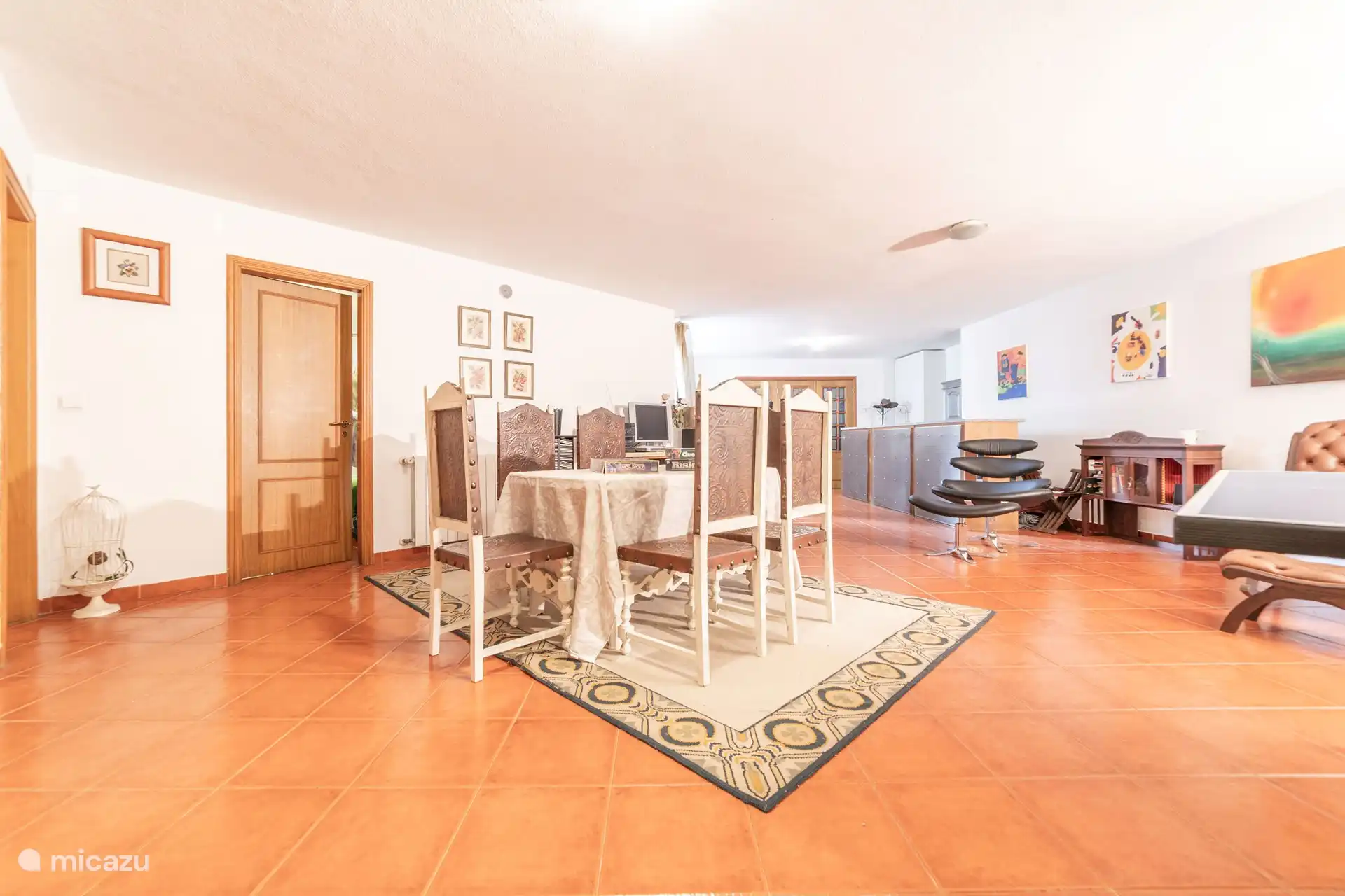 Ruhebereich im Untergeschoss