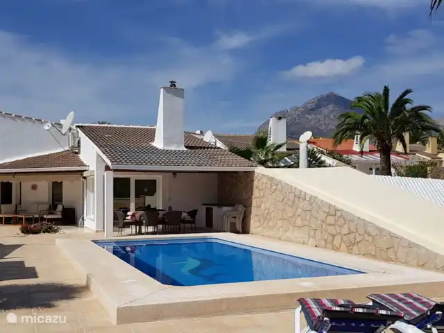 Location de Vacances Espagne, Costa Blanca, La Nucia, villa - Villa La Palmera Piscine chauffée