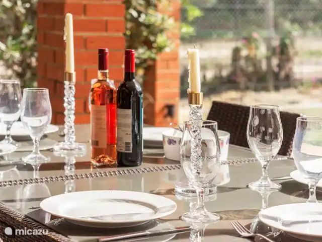 Villa Charneca en Portugal, Costa de Lisboa, Charneca da Caparica - villa Mesa del comedor