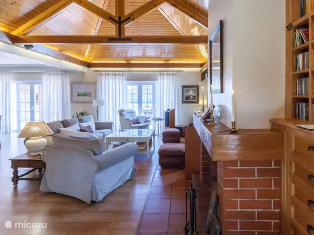 Villa Charneca en Portugal, Costa de Lisboa, Charneca da Caparica - villa Sala de estar