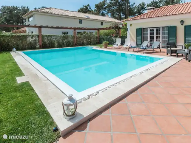 Villa Charneca en Portugal, Costa de Lisboa, Charneca da Caparica - villa Piscina privada
