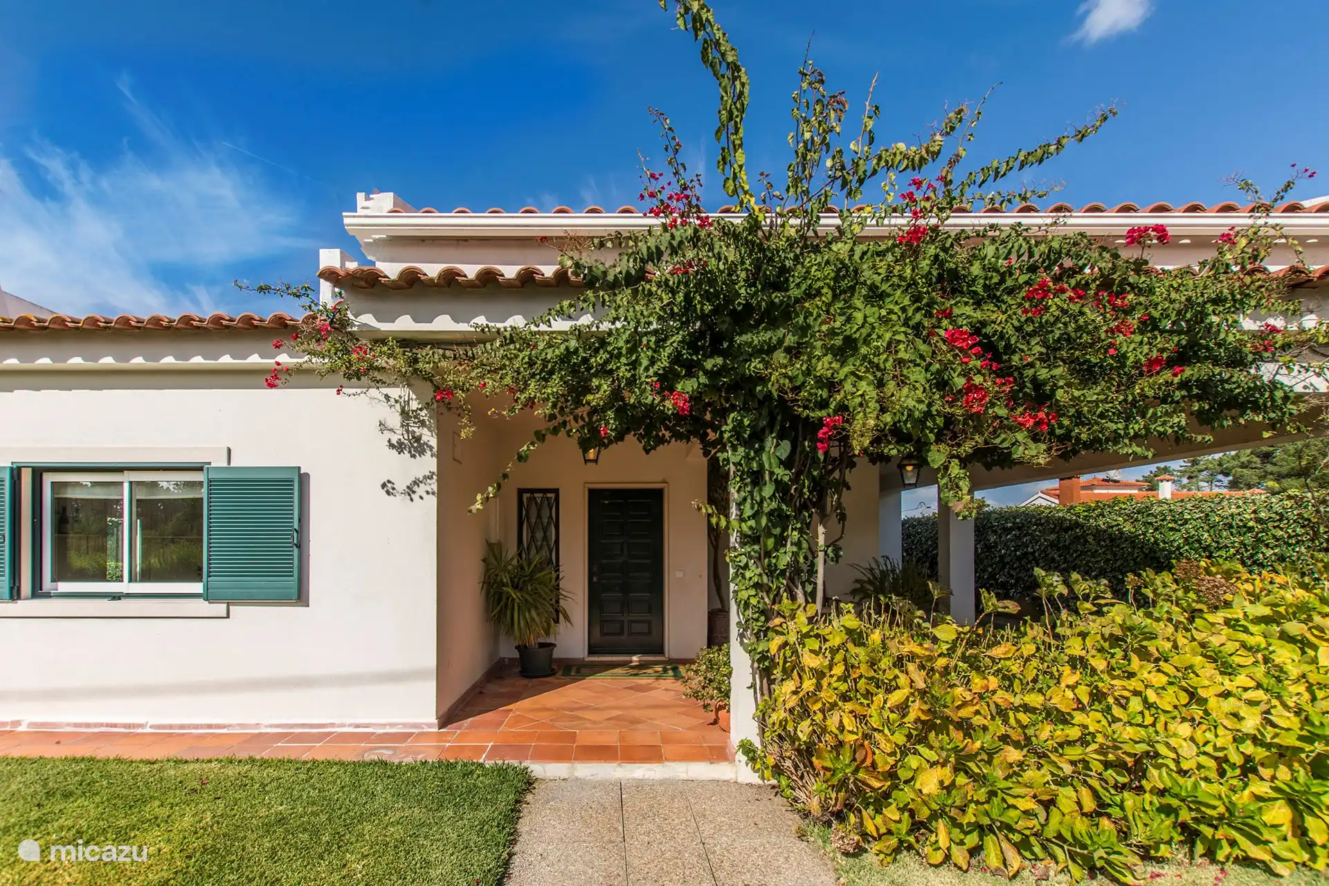 Eingang Villa Cedros