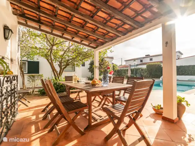 Villa Cédros | Portugal, Côte de Lisbonne, Setúbal - villa Salle à manger extérieure