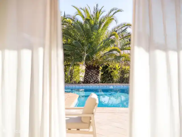 Villa D’Amico avec vue magnifique sur la mer | France, Côte d'Azur, Les Issambres - villa Vue depuis le séjour sur la piscine, la mer et Saint Tropez