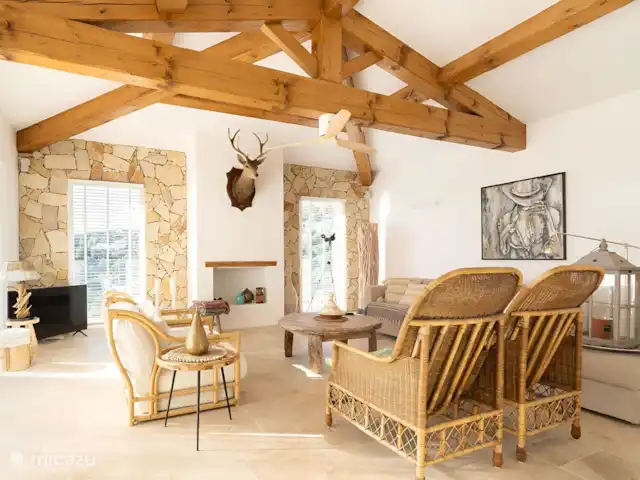Villa D’Amico avec vue magnifique sur la mer | France, Côte d'Azur, Les Issambres - villa Salon très spacieux avec vue mer