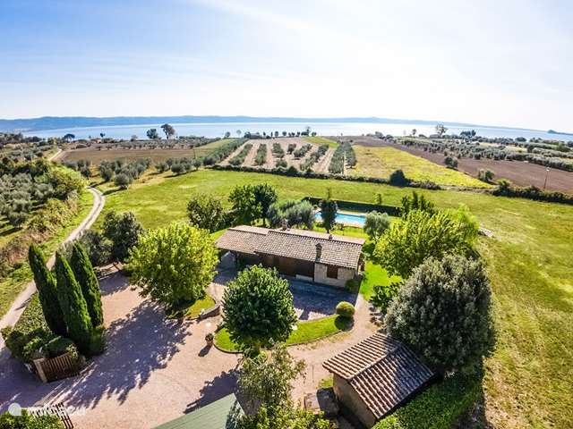 Holiday home in Italy, Lake Bolsena, Gradoli Viterbo -  gîte / cottage House with private pool Lake Bolsena
