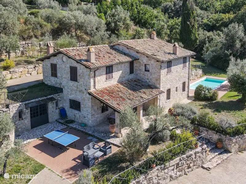 Vakantiehuis Italië, Umbrië, Orvieto Villa Huis met privé zwembad nabij dorp