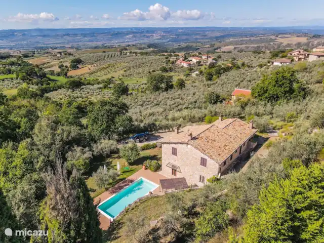 villa huren in Italië, Umbrië, Orvieto – Huis met privé zwembad nabij Orvieto